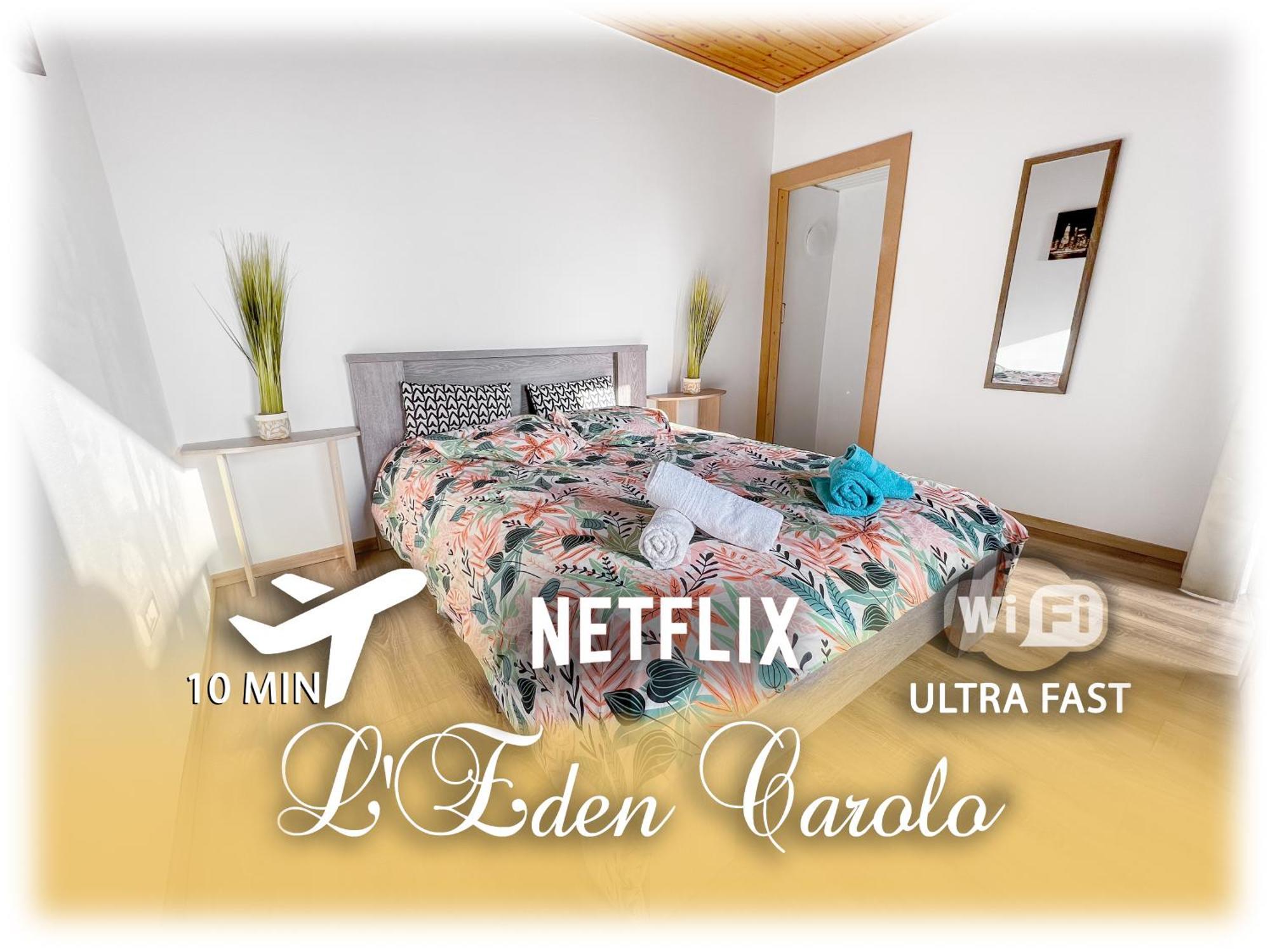 L'Eden Carolo - Netflix, Wi-Fi, 10Min Aeroport, Parking Gratuit Apartment Dampremy ภายนอก รูปภาพ